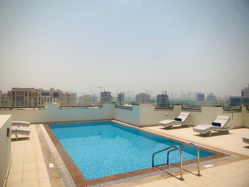 Suha Creek Hotel Apartments Dubaï Extérieur photo