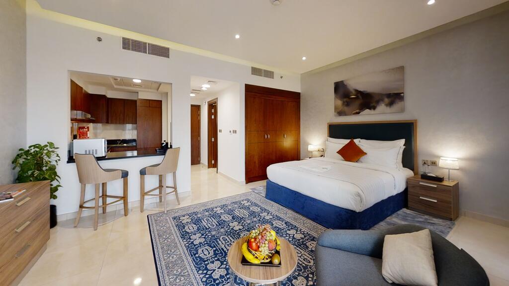 Suha Creek Hotel Apartments Dubaï Extérieur photo