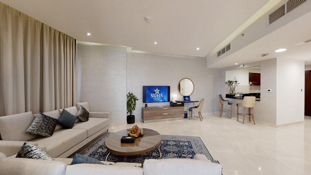 Suha Creek Hotel Apartments Dubaï Extérieur photo