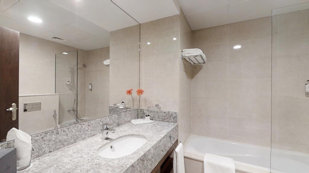 Suha Creek Hotel Apartments Dubaï Extérieur photo