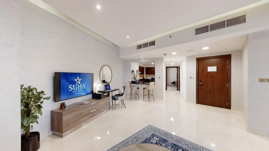 Suha Creek Hotel Apartments Dubaï Extérieur photo