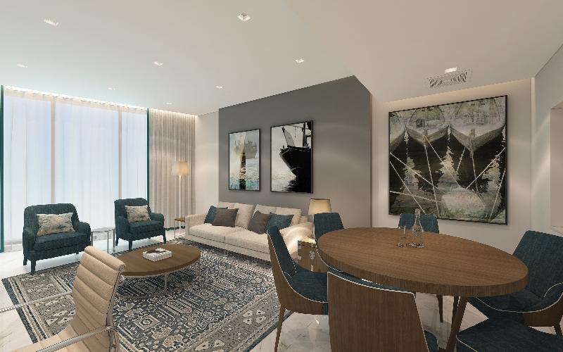 Suha Creek Hotel Apartments Dubaï Extérieur photo