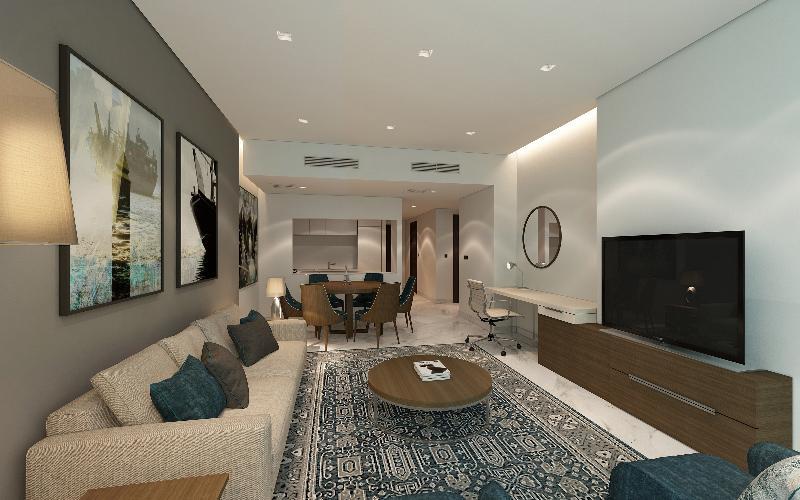 Suha Creek Hotel Apartments Dubaï Extérieur photo
